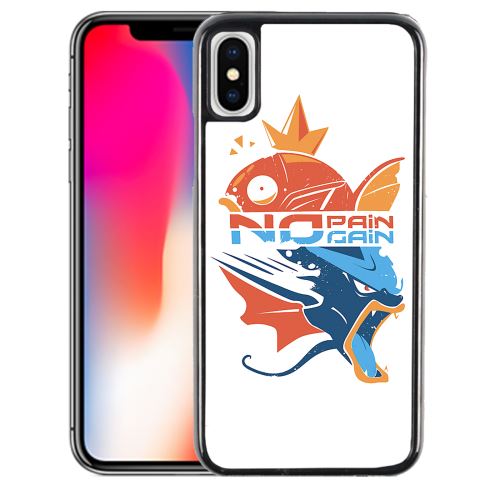 Coque pour iPhone XS pokémon no pain no gain