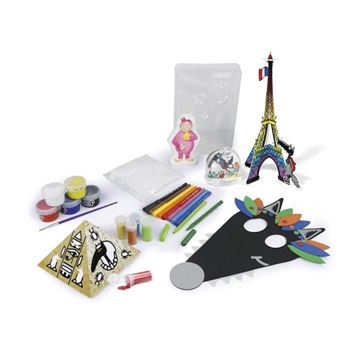 Kit créatif Joustra Le loup Multi activités Loup en voyage