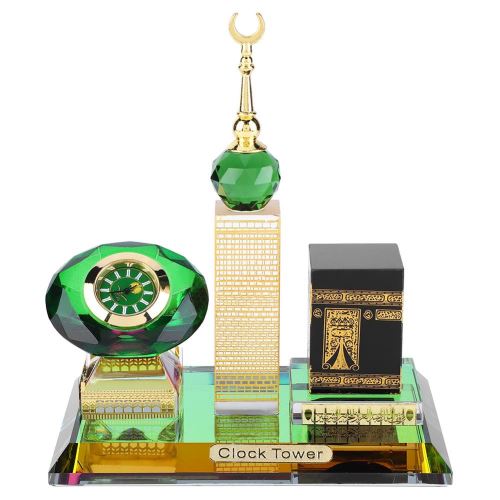 Modèle D'Artisanat Musulman Cristal Doré Islamique Décor De Table