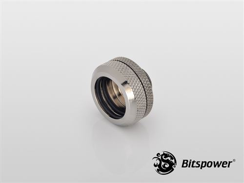bitspower bitspower multi-link adapter g1/4 zoll 16mm ad - black sparkle noir