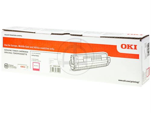 OKI 46861306 Cartouche de toner Original Magenta 1 pièce(s) - Cartouches de toner (10 pages, Magent