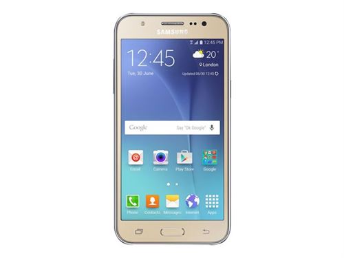 Samsung Galaxy J5 - 4G smartphone - RAM 1.5 Go / Mémoire interne 8 Go - microSD slot - écran OEL - 5 - 1280 x 720 pixels - rear camera 13 MP - front camera 5 MP - or