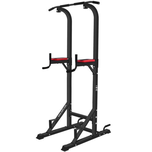 ISE Chaise Romaine Musculation - Poignées antidérapantes, barre de traction et dips à la maison - SYDNEY SY-5607
