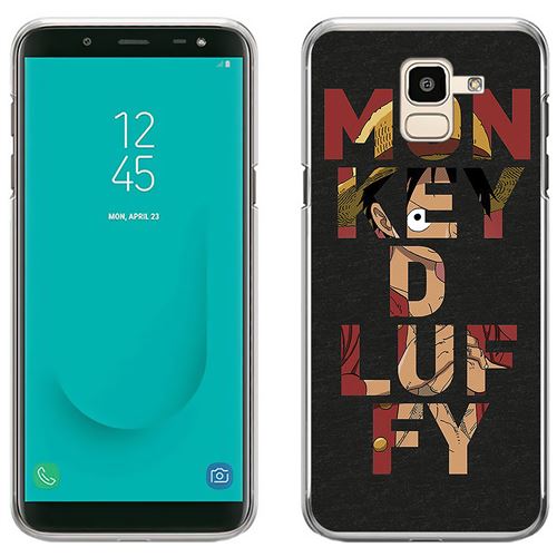 Coque pour Samsung Galaxy J6 -  One Piece Monkey D Luffy