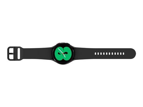 Samsung Galaxy Watch4 - 40 mm - zwart - smart watch met sportband - display 1.19 - 16 GB - NFC, Wi-Fi, Bluetooth - 4G - 25.9 g