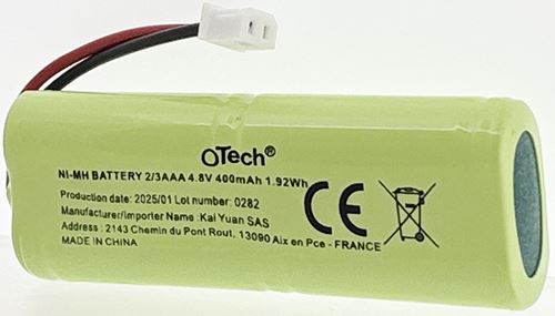 Comparer les prix de Batterie collier chien pour DOGTRA ES400 RECEPTEUR - Otech