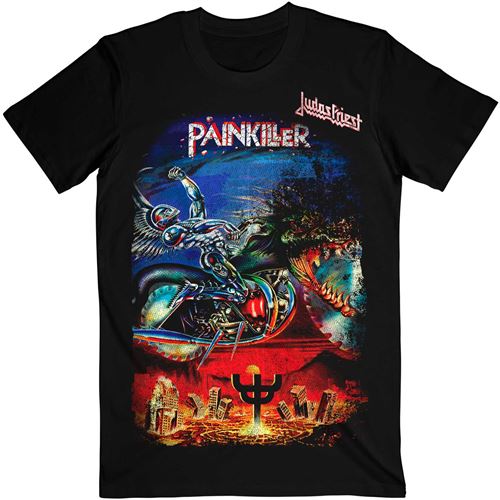 T-shirt judaspriest painkiller unisexe noir taille xl
