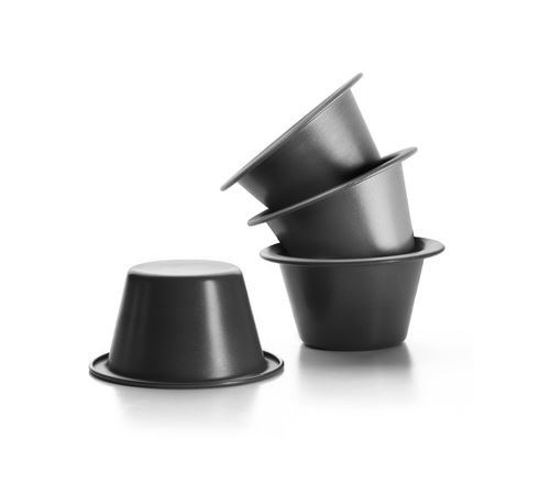 Non Communiqué Ibili 827800 Set 4 Moules Moka Crème Caramel Diam 8 Cm