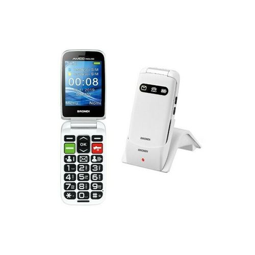 Cellulaire Brondi Friend Fabulous White Metal DS