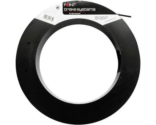 Point 29227500 2P 5 mm x 25 m Gaine extérieure pour câble de frein noir