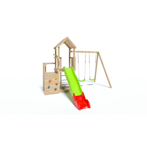 Aire de jeux en bois ultra xplorer Trigano Jardin j-24601p1