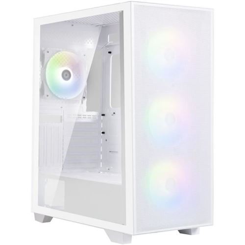 Bitfenix Blanc Boîtier Pc - Flow (Blanc) - Moyen Tour - Format Atx - Sans Alimentation - Image 3