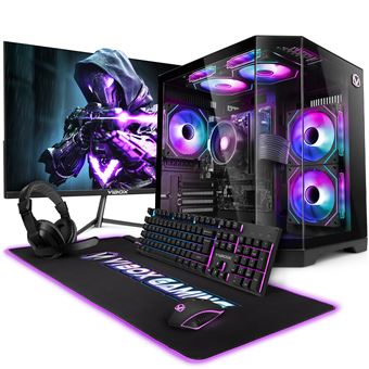 Vibox I-507 PC Gamer Complet - 22" Écran - Ryzen 3 3200G 4,0 GHz - Radeon Vega 8 - 16 Go RAM - 1 To SSD - Linux - WiFi - 1