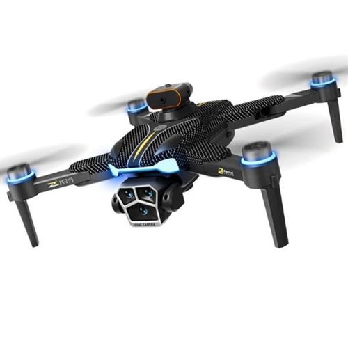 Brightake Drone GPS avec écran 4,5 pouces, caméra 8K, moteur brushless, gimbal, Optical Flow, 20 min de vol, 210g, 33 x 28 x 10,5 cm, noir