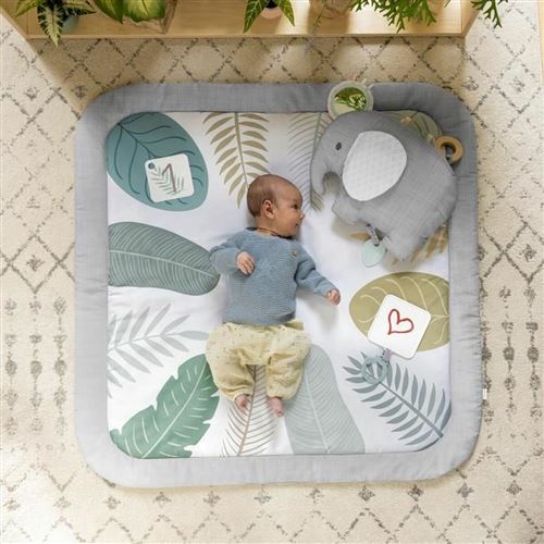 Ingenuity Tapis D'éveil Sprout Spot - Evolutif - 8 X 102 X 102 Cm -  Multicolore - Des La Naissance - Tapis d'éveil bébé - Achat moins cher