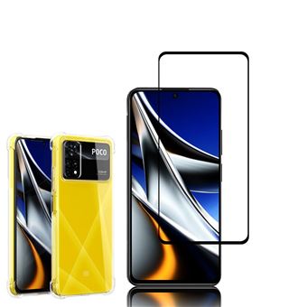Coque Little Boutik TPU Transparente + 2 Verres Trempés Pour Xiaomi Poco X3 Pro