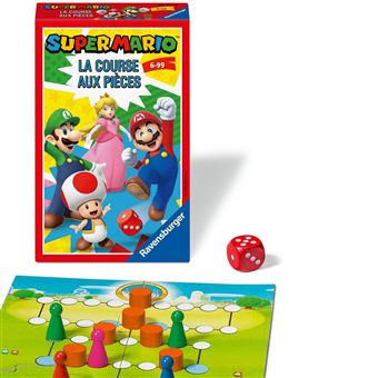 Mini jeu - Super Mario la course aux pieces - Ravensburger