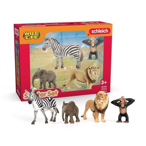 Schleich Marron Mes Premiers Animaux D'afrique, Figurines D'animaux, 42721 Wild Life, Des 5 Ans - Neuf - Image 2