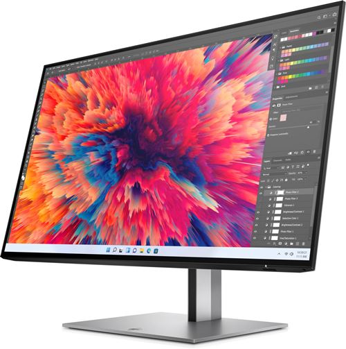 HP Z24q G3 - Écran LED - 23.8" - 2560 x 1440 QHD @ 90 Hz - IPS - 400 cd/m² - 1000:1 - HDR400 - 5 ms - HDMI, DisplayPort