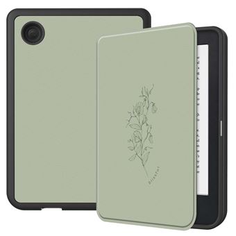 étui Protection Liseuse Étui Tenano Pour Kobo Clara Colour/BW/2E Et Tolino Shine - Fonction Veille Automatique, Cuir PU, Noir Agave Kindle Colorsoft