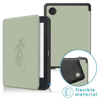 Étui De Protection Pour Kobo Clara Colour/BW/2E & Tolino Shine - Fonction Veille Automatique, Dragonne, Couleur Or Rose