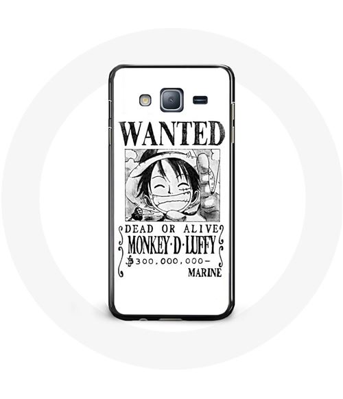 Coque pour Samsung Galaxy Grand Prime One Piece Manga affiche de recherche Blanche Maniacase