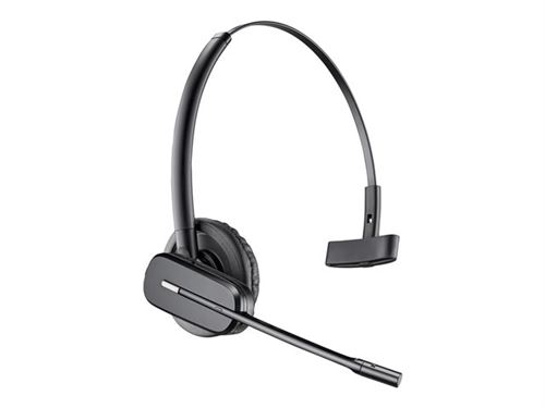 Poly CS540A - CS540 Series - micro-casque - sur-oreille - convertible - DECT - sans fil - noir
