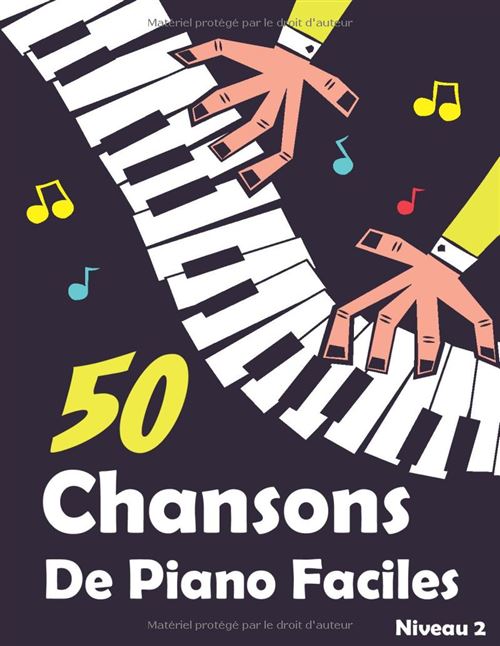 Recueil De Partitions Piano Narratik - 50 Chansons Faciles Enfants Débutants 54 Pages