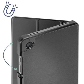 1€24 sur Housse pour Samsung Galaxy Tab A9 Clapet Trifold Support video /  clavier Mise en Veille Avizar Noir - Housse Tablette - Achat & prix