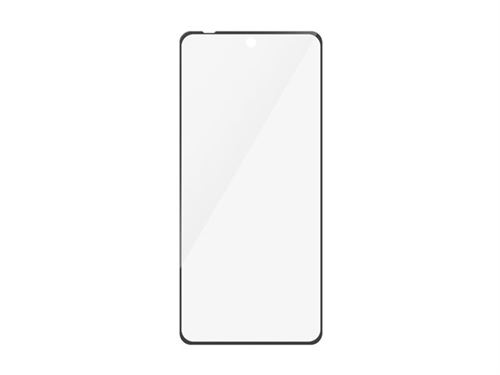 PanzerGlass - Protection d'écran pour téléphone portable - coupe ultra-large - verre - couleur de cadre noir - pour Motorola Moto G72, G84