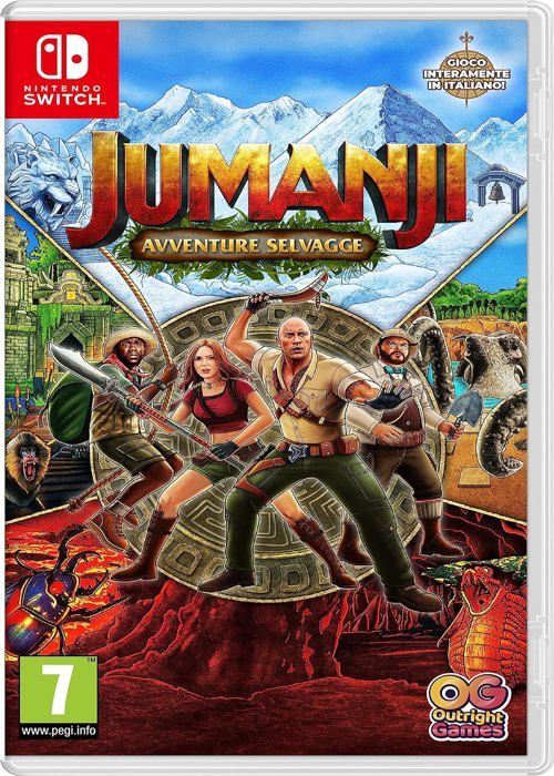 Jumanji Wild Adventures Aventure Version PEGI 7