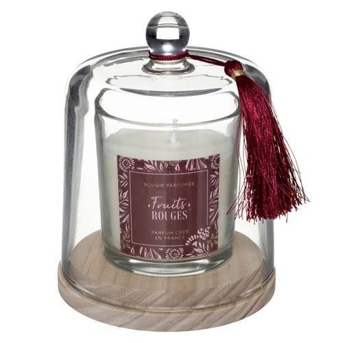 Non Communiqué Comptoir De La Bougie - Bougie Parfumée Cloche "Loli" 130G Fruits Rouges