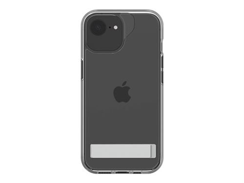 Zagg Crystal Palace - Coque de protection pour téléphone portable - béquille - graphène - clair - pour Apple iPhone 13, 14, 15, 16e
