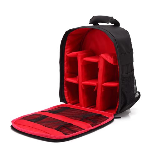 SLR sac appareil photo numérique LINFE épaules photographie en plein air sac étanche porter des sacs à dos Rouge