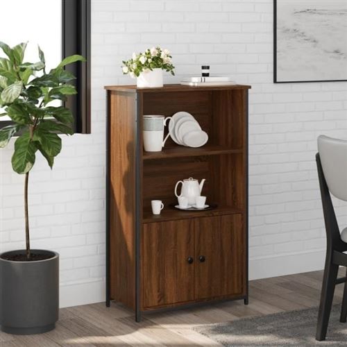 Vidaxl Marron Buffet Haut Chêne - Image 3