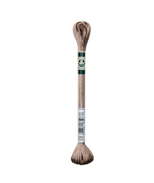  Fil &agrave; broder Moulin&eacute; Satin 8 m&egrave;tres - DMC(...) - Marron (S841) 