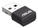 ASUS USB-AX55 Nano - Adaptateur réseau - USB 2.0 - Wi-Fi 5, Wi-Fi 6