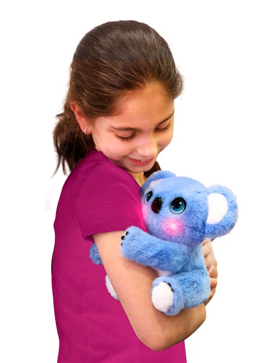 KOKO CALINS, Peluche Koala Interactive, avec + 50 réactions, 26 cm