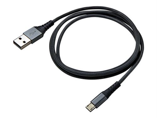 Celly - Câble USB - Micro-USB de type B (M) pour USB (M) - USB 2.0 - 2.4 A - 25 cm - noir