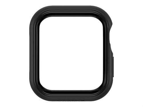 OtterBox EXO EDGE - Pare-chocs pour montre intelligente - polycarbonate TPE - noir - pour Apple Watch (44 mm)