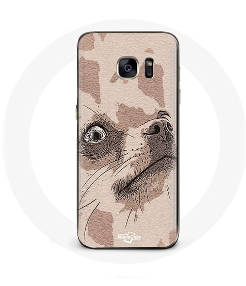 Coque pour Samsung Galaxy S6 Chihuahua Race de chiens Maniacase