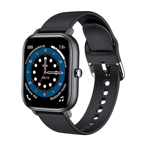 Montre connectée Chronus L18 IP68 Étanche Fitness Tracker-Noir-Chronus