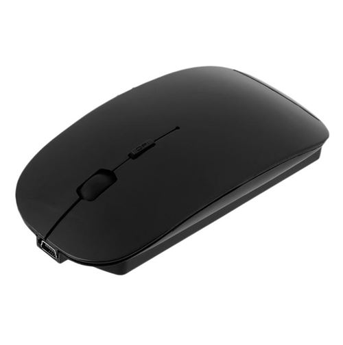 Souris pour Tablette et Ipad - Sans fil Bluetooth - Batterie rechargeable - 10 mètres - 1200 Dpi - Noir - Straße Tech ®