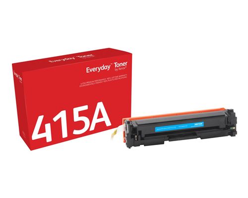 Everyday Cyan Toner by Xerox compatible with HP 415A (W2031A) Standard capacity