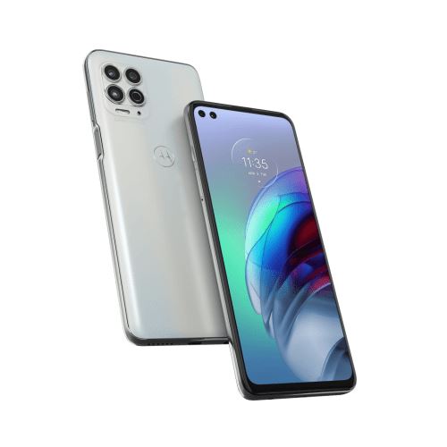 Téléphone Intelligent Motorola Moto G100 6.7 Fhd+ Qualcomm Snapdragon 870 8Go 128Go Android 11 Ciel Irisé