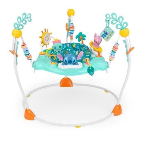 Bright Starts Disney Baby Stitch Aire D Éveil Bébé Multi Jouets Siege Sauteur A Rebonds Évolutif Piv - Image 3