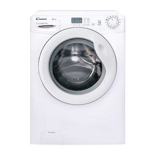 Candy EASY EY 1291DE/1-S - Machine à laver - largeur : 60 cm - profondeur : 52 cm - hauteur : 85 cm - chargement frontal - 61 litres - 9 kg - 1200 tours/min - blanc