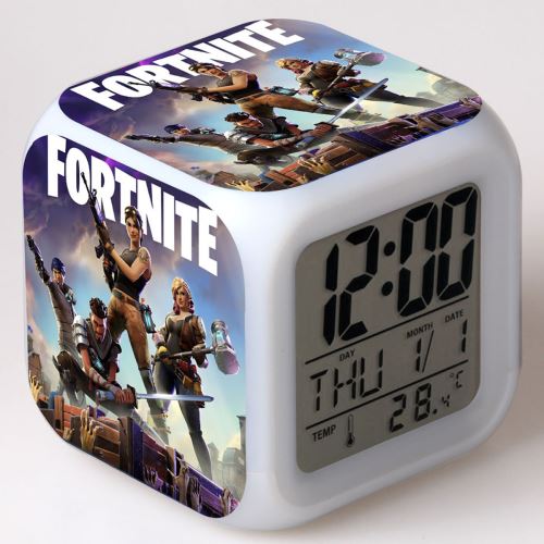 Réveil enfant LED Multifonctionnel Coloré - Fortnite #9