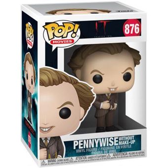 Funko Films Pop! : It Chapitre 2 - Pennywise sans maquillage 9 cm