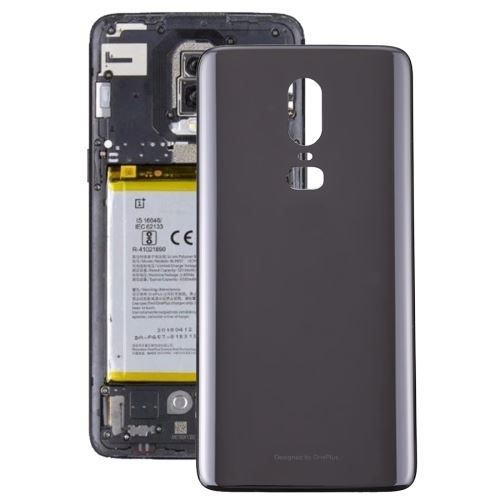 OnePlus 6 ( Noir) Remplacement Coque Arriere ALS71796